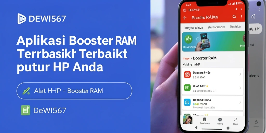 Antarmuka DEWI567 yang sederhana dan fungsional untuk pengoptimalan RAM.